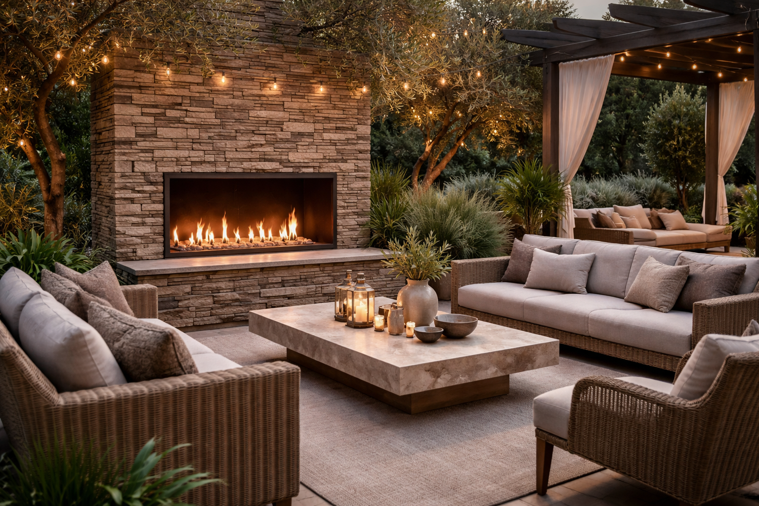Outdoor Fireplaces