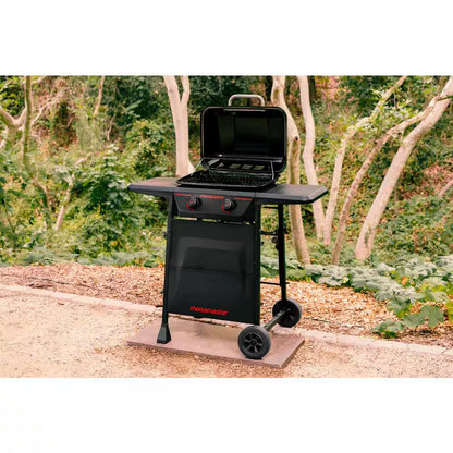 2-Burner Propane Gas Grill in Black