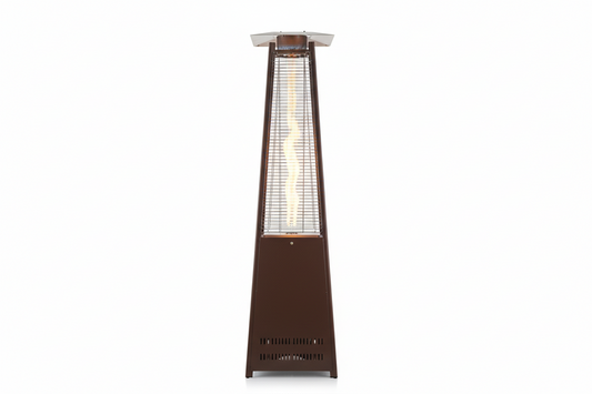 42,000 BTU Vesta Propane Tower Heater in Hammered Bronze