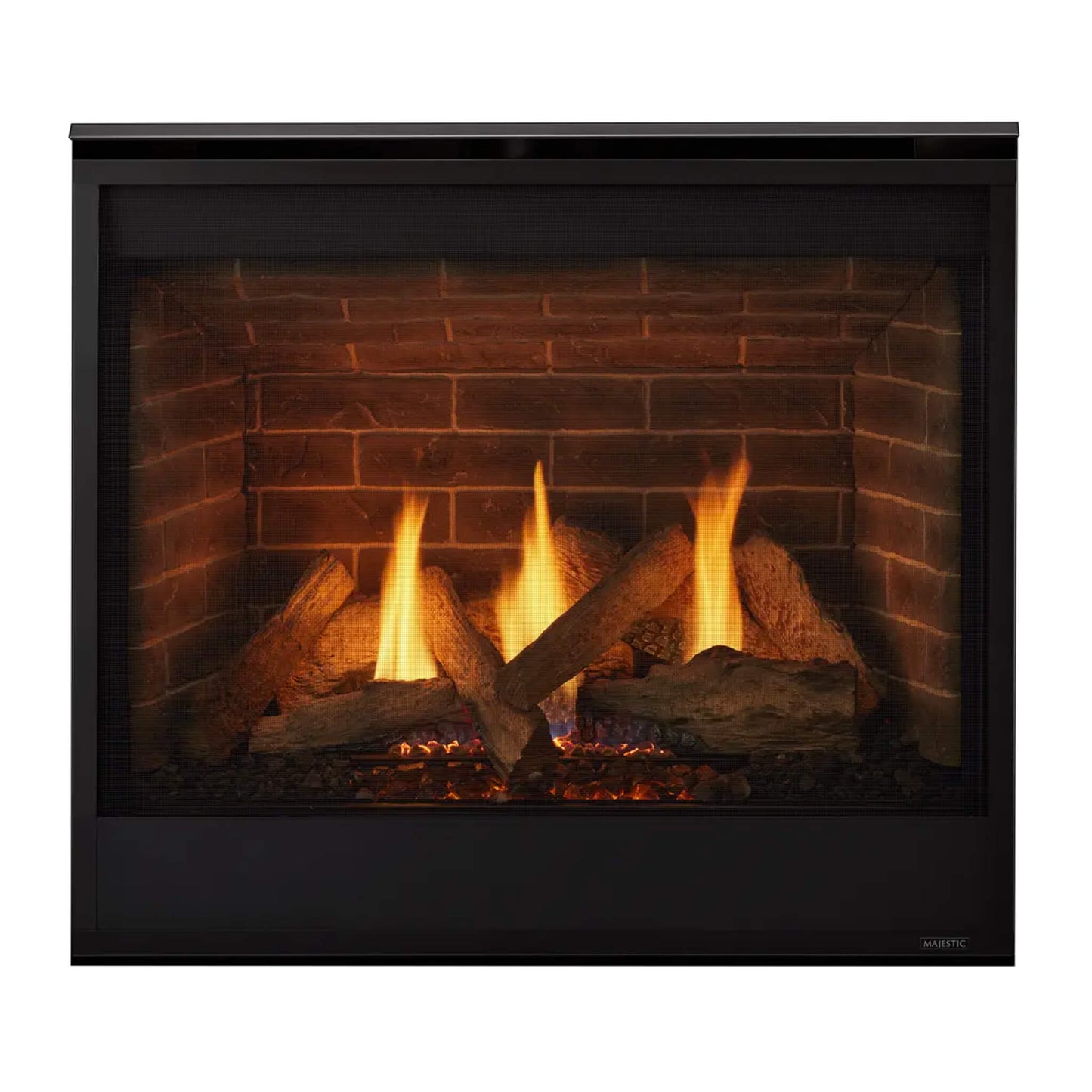 Majestic Quartz 36-Inch Platinum Direct Vent Fireplace [QUARTZPLA36IN/IL] (SAK03613)