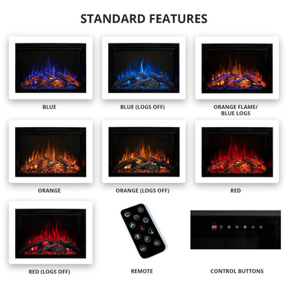 Modern Flames Redstone 42-Inch Built-In Traditional Electric Fireplace [RS-4229] (SAK97326)
